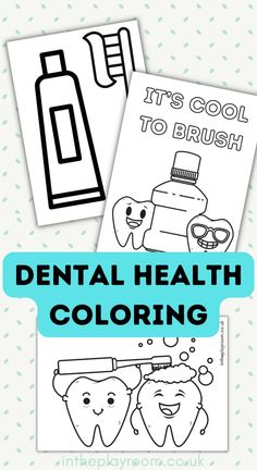 dentist coloring pages, for dental health month, tooth brushing and tooth health activities for kids Dental Health Coloring Pages Free Printable, Dentist Coloring Page, Health Activities For Kids, Teeth Activities, Health Coloring Pages, Dental Health Preschool Crafts, Health Preschool, Dental Health Week, Dental Health Preschool