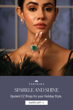 Infuse your holiday ensemble with festive finesse! Our opulent CZ rings bring the perfect balance of elegance and style. Swipe left to discover the ring that completes your festive look. #czholidayrings #czrings Cz Rings, Festive Look, Sparkle And Shine, Cz Ring, Holiday Season, Sparkle, Bring It On, Ring