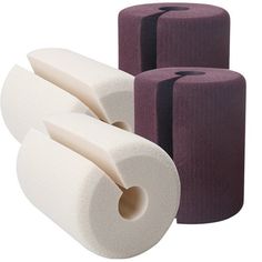 three rolls of toilet paper next to each other