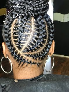 Black Braided Ponytail Hairstyles, Medium Feed In Braids Ponytail, Braided Updo Hairstyles For Black Women, Feed In Braids Hairstyles Updos, Braid Hairstyles Wedding, Braided Bun For Black Women, Braided Bun Styles, Cornrows Updo, Goddess Braids Updo