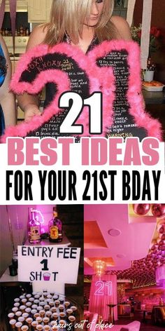 the best ideas for your 21st birthday party