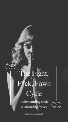 Toxic Relationships and Narcissism: Breaking the Fight, Fk, and Fawn Cycle** Stuck in a toxic relationship? You might be trapped in a fight, f**k, and fawn cycle. This toxic dynamic, often driven by narcissistic behavior, needs to be recognized to stop the cycle of toxic relationships. Through relationship therapy and marriage therapy, you can become a cycle breaker and free yourself from this damaging pattern. Don’t let the cycle continue—learn how to break free. In A Toxic Relationship, Relationship Dynamics