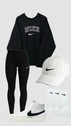 Cute Nike Outfits, Casual Preppy Outfits, Trendy Outfits For Teens, Cute Lazy Day Outfits, Lazy Day Outfits, Cute Preppy Outfits, Easy Trendy Outfits