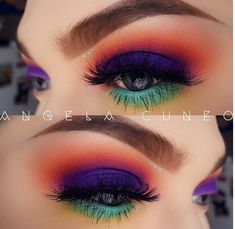 Make Up Torte, Faerie Makeup, Colorful Makeup Looks, 2024 Makeup, Halloweenský Makeup, Make Up Designs, Makeup Creative, Bright Makeup, Make Up Inspiration