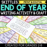 the end of year writing activity and craftivity for students to practice their handwriting skills