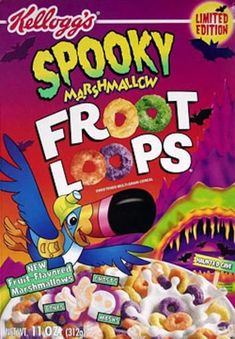 spooky marshmallows from loops cereal