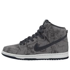 Nike Dunk High Pro Sb neutral grey/anthracite 305050-011 sneakmarks Gray Mid-top Skate Shoes For Streetwear, Urban Gray Skate Shoes For Skateboarding, Functional Gray High-top Sneakers, Gray Fade-resistant High-top Sneakers For Streetwear, Gray Urban Outdoor Sneakers, Sporty Gray Skate Shoes For Sports, Dunk Shoes, Dunk Low Nike, Nike Sb Dunk