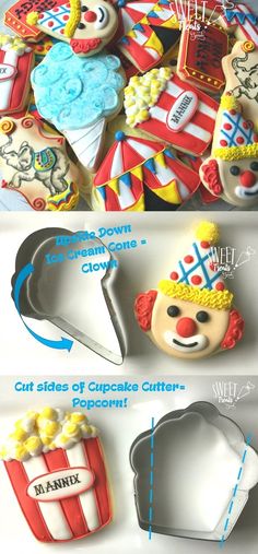 the instructions for how to make cupcake cutters