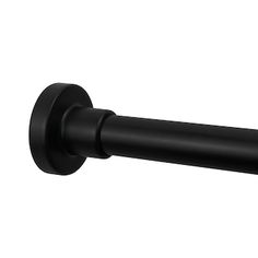 an image of a black curtain rod