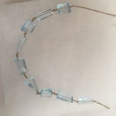 Beautiful 14 Inch Blue Topaz Rock Necklace. It Has A 14 Karat Gold Filled Chain. This Is Truly A Stunning Piece Of Jewelry. Rock Necklace, Gold Filled Chain, Blue Gold, Blue Topaz, Womens Jewelry Necklace, Topaz, Gold Filled, Jewelry Necklaces, Women Jewelry