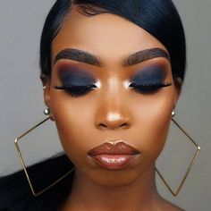 Goddess Makeup, Bold Eye Makeup, Eyes Dark, Eye Makeup Techniques, Makeup Tutorial Eyeliner, Beautiful Eye Makeup, Black Women Makeup