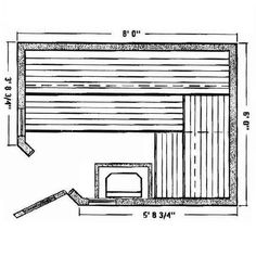 Our 5-sided Catalina indoor kit offers a unique design, perfect for any room corner. This unique 5-sided sauna has two glass sidelights, giving it a spacious, open feel. The Catalina Sauna is crafted with grade-A Western red cedar to provide a stunning and sturdy build. Western red cedar is perfect for sauna benches and interiors because it doesn't secrete resin or overheat, and it is also water repellent. This unique 5-sided sauna has two glass sidelights, giving it a spacious, open feel. Enjoy Sauna Dimensions, Corner Sauna, Home Steam Room, Studio Apartment Plan, Diy Sauna, Electric Sauna Heater, Cedar Bench, Sauna Kit, Sauna Heaters