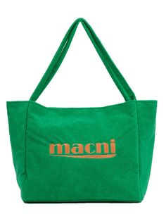 macni is a women's retro street bag and miscellaneous goods brand newly developed by Coolfinder, a bag brand specialist.- Soft terry used big sized shoulder bag- Brand's logo embroidery point- Generous size to carry daily belongings- Bright colored lining with multiple pockets Bright Colored, Bag Design, Bag Brand, Logo Embroidery, Green Bag, Good Brands, A Bag, Embroidery Logo, Logo Branding