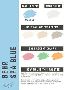 the different shades of paint that you can use in your home