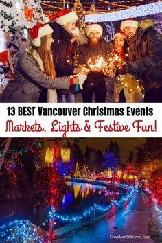 christmas lights and festive fun in vancouver