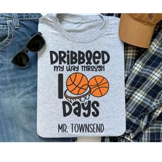 a t - shirt that says, dribbed my way through 1 days mr townsend