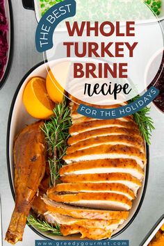 A perfectly sliced turkey breast seasoned with herbs and served alongside fresh orange wedges, prepared using a flavorful turkey brine. Carve A Turkey, Dry Brine Turkey, Moist Turkey, Carving A Turkey, Turkey Brine Recipes, Knife Skills, Turkey Brine, Brine Recipe, Whole Turkey