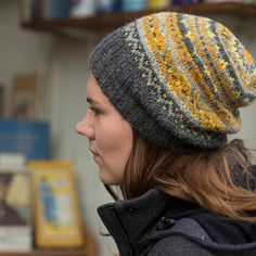 Yarn Kits: Saudade Hat | Fairlight Fibers Punto Fair Isle, Maglia Fair Isle, Fair Isle Hat, Fair Isle Knitting Patterns, Shetland Wool, Fair Isle Pattern, Fair Isle Knitting, Knitting Gift, Hat Knitting Patterns