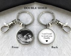 Unique Gender Reveal Gifts for Mom, Dad, and a Baby 2023 I empiricalmama Baby Sonogram, Expectant Father, Gift For New Dad, Godparent Gifts, Photo Keychain, Gifts For New Dads, Pregnancy Gifts