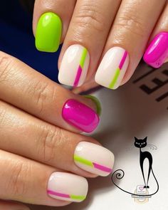 Summer Nails Designs, Summer Nails 2023, Unghie Sfumate, May Nails, Manicure Nail Designs, Sassy Nails, Nails Colors, Cute Gel Nails, Nails 2023