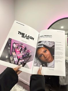 Design your own lash magazine or lash look book ✨  #lashes #lashextensions #lashroomdecor #lashesfordays #aesthetic #lashlookbook #lashtechbranding #lashtemplate #lashartist Lash Content, Wig Business, Beauty Shop Decor, Lash Room Ideas, Brow Extensions, Esthetician Inspiration, Lash Brand, Lashes Business