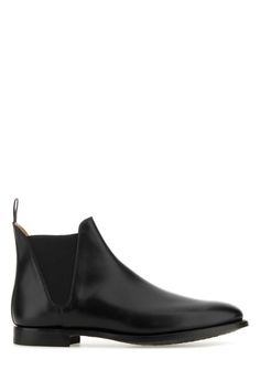 Black Leather Chelsea 8 Ankle Boots from Crockett & Jones Classic Ankle-high Chelsea Boots For Formal Occasions, Ankle-high Chelsea Boots With Rubber Sole For Formal Occasions, Formal Ankle-high Chelsea Boots With Rubber Sole, Elegant Ankle-high Chelsea Boots For Formal Occasions, Elegant Ankle-high Chelsea Boots With Leather Sole, Classic Ankle-high Chelsea Boots With Leather Sole, Ankle-high Calf Leather Chelsea Boots For Formal Occasions, Formal Calf Leather Ankle-high Boots, Formal Ankle-high Boots In Calf Leather