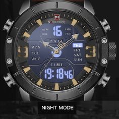 Men's Watches- Men Top Luxury Leather Waterproof Quartz Wristwatches Military Sport Men’s WatchesModel Number:4000200348475 Military Watches, Bracelet Cuir, Mens Luxury, Sport Man, Beautiful Watches, Premium Brands, Sport Watches, Wristwatch Men, Mechanical Watch