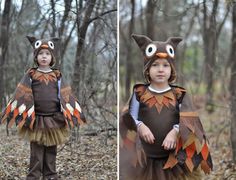 Make Halloween Costumes, Owl Outfit, Animal Face Paintings, Cute Dog Costumes, Purim Costumes, Owl Halloween