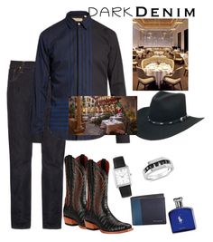 "First Date😘" by parnett ❤ liked on Polyvore featuring Polo Ralph Lauren, Burberry, Ariat, Larsson & Jennings, Ice, Silverado, Ralph Lauren, men's fashion, menswear and darkdenim Best Mens Fashion, Poncho Style, Fashion Menswear, Boring Clothes, Summer Suits, Fashion Night, Mens Winter Fashion