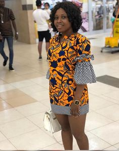 Efia African Print dress African Summer Dress African | Etsy Nana Fashion, Clothing Prints, Ankara Designs, African Styles, African Fashion Designers, Short African Dresses, French Grammar, African Dresses Modern, African Wear Dresses