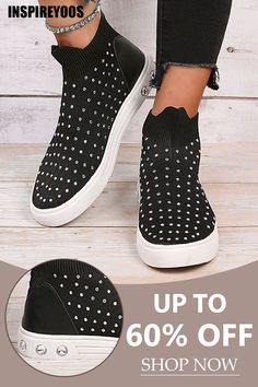 Popular2021 Sneakers
BUY 2 GET 3RD 35%OFF - BUY 3 GET 4TH 60%OFF - BUY 4 GET 5TH FREE Rhinestone Sneakers, Sneakers Black, Black Red, Slip On Sneaker, Black And Red, Spring Summer, Slip On