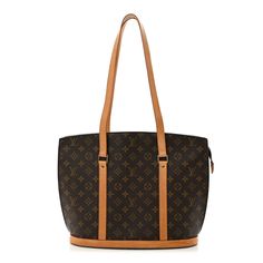 This is an authentic LOUIS VUITTON Monogram Babylone. This chic large tote bag is crafted of the classic brown Louis Vuitton monogram on coated canvas. It features signature vachetta cowhide leather trim and tall straps. The top zipper opens to terra cotta cross grain leather with zipper and patch pockets. Classic Brown, Large Tote Bag, Terra Cotta, Large Tote, Leather Trim, Authentic Louis Vuitton, Cowhide Leather, Leather Trims, Louis Vuitton Monogram