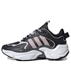 (WMNS) adidas Magmur Runner 'Black Glory Pink' EG5434 (SNKR/Women's) Adidas Magmur Runner, Adidas Magmur, Stylish Sneakers, Adidas Women, Perfect Pair, Your Perfect, Black And Grey, Adidas, Sneakers