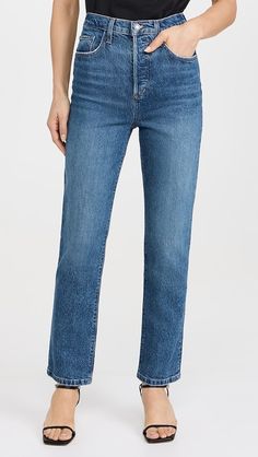 Favorite Daughter The Valentina Straight Jeans | Shopbop Mid-rise Recycled Denim Jeans, High Rise Straight Fit Cropped Jeans With Pockets, Straight Cropped Jeans With Pockets In Denim Blue, Medium Wash Straight Cropped Jeans With Pockets, Medium Wash Straight Hem Jeans With Pockets, Medium Wash Jeans With Straight Hem And Pockets, Stretch Cropped Denim Jeans With Straight Hem, Mid-rise Dark Wash Cropped Jeans In Recycled Denim, Straight Cropped Jeans With Pockets In Medium Wash