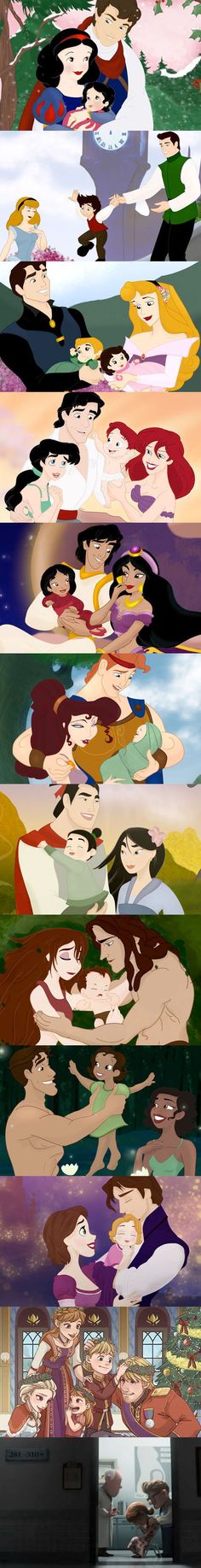 many different pictures of disney characters with their names in each one's face and the other