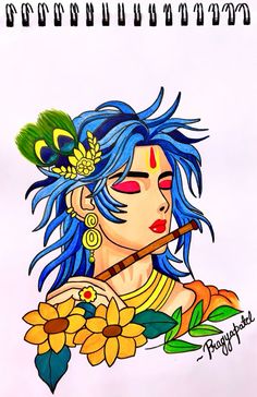 Pragya Arts 😇 #krishna #kanha #animation #art #artlovers #pinterest #pinterestinspired #waterproof #painting @pragyapatel7 Rama Krishna, Drawings Simple, Art Drawings Simple, Animation Art, Krishna, Art Drawings