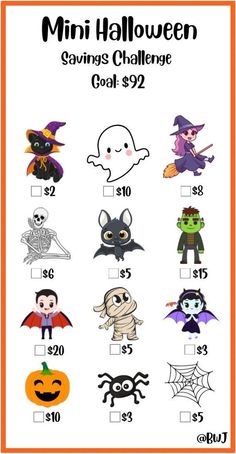 a printable worksheet for halloween with the words, numbers and pictures on it