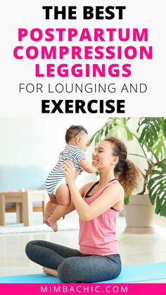 postpartum compression leggings