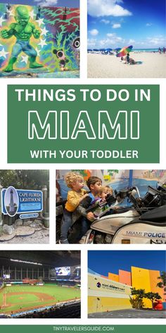 things to do in miami with your toddler