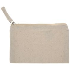 Keep track of school supplies and makeup with personalized accessories like the Canvas Pouch! This small pouch is constructed from a cream-colored canvas fabric and features a zipper at the top. Use fabric paint, rhinestones, patches, and more to embellish it and make it one-of-a-kind! Dimensions: 	 Length: 4 3/4" 	 Width: 6 3/4" Beige Zipper Pouch For Personal Use, Beige Zipper Pouch Pencil Case For Personal Use, Small Pouch, Home Supplies, Art Bag, Small Pouches, Fabric Paint, Canvas Pouch, Personalized Accessories