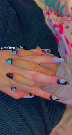 Matching Acrylic Nails For Best Friends, Md Nails, 2016 Style