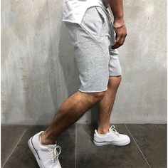 Season:Summer; Fabric:Cotton; Gender:Men's; Style:Athleisure,Casual,Sporty; Elasticity:Micro-elastic; Occasion:Beach,Daily; Details:Only pants; Fit Type:Regular Fit; Function:Breathable,Sports; Waistline:Mid Waist; Pattern:Letter; Design:Elastic Waist,Drawstring; Special Size:Normal; Pants Type:Sweat Shorts,Bermuda shorts; Fly Type:Drawstring; Front page:FF; Listing Date:04/14/2021; Production mode:External procurement; Hips:; Length:; Waist:; Special selected products:COD; Pants Length:Short; P Summer Leisure Shorts In Solid Color, Stretch Leisure Shorts For Summer, Summer Stretch Leisure Shorts, Casual Solid Color Shorts For Leisure, Casual Solid Color Leisure Shorts, Sportswear Style Summer Shorts, Summer Sportswear Bottoms For Workout, Summer Gym Sportswear Shorts, Breathable Gym Bottoms For Summer