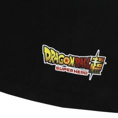 Short-sleeve tee Printed art on the front Ribbed crew neck Regular fit 100% Cotton Officially licensed Dragon Ball Super: Super Hero Merchandise Atsuko Exclusive Cotton Fandom T-shirt For Fan Events, Fandom Crew Neck T-shirt For Fan Events, Sporty Cotton Tops For Fan Events, Black Pop Culture T-shirt For Fan Events, Logo Print Crew Neck T-shirt For Fan Conventions, Crew Neck T-shirt With Logo For Fan Conventions, Black Letter Print T-shirt For Fan Conventions, Black Graphic Tee For Fan Events, Black Casual T-shirt For Fan Events