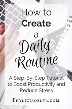 How To Create a Daily Routine {Tutorial} Phylicia Masonheimer, Daily Routine Schedule, Beauty Routine Checklist, To Do Planner, A Daily Routine, Skin Care Routine For 20s, Planner Pdf, Budget Planer, Evening Routine