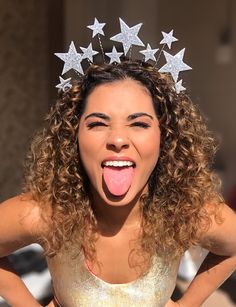 Diy Star Tiara, Diy Star Crown, Star Costume Women, Tiara Ideas, Tiara Diy, Star Costume, Headpiece Diy, Diy Kostüm, Star Headband