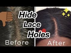 How To Hide Lace On Wig, Wig Hacks, Full Sew In Weave, Silk Base Wig, Front Braids, Sew In Weave, Wig Install, Hair Thinning, Mega Hair