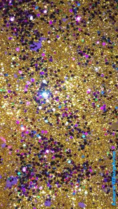 an image of gold and purple glitter background