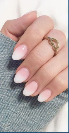 The Ombré almond nail trend is taking the beauty world by storm, offering a chic and versatile look that transitions seamlessly from day to night. This Pink And White Ombre Nails Almond Matte, Nude Ombré Almond Nails, Pink And White Ombré Almond Nails, Nail Ideas Ombre Natural, Short Oval Ombre Nails, Ombre Nails Bridal, Short Almond Nails Ombre, Pink And White Ombre Nails Almond, Short Almond Ombre Nails