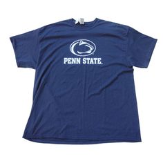 New Penn State Football Shirt . 2x Brand New From The College Store In Pa . Still Has Tags Measurements Lying Flat In Inches . Size Reads 2x 26 In Length [Shoulder To Bottom ] 22 In Pit To Pit ***Please Study Photos Carefully. Also Keep In Mind This Is A Vintage Piece & There Will Be Some Wear . Products Come Exactly As Pictured *** Penn State Football, University Tees, Study Photos, Football T Shirt, Penn State, Vintage Tee, Football Shirt, Football Shirts, Vintage Tees