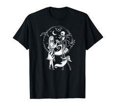 PRICES MAY VARY. Officially Licensed by Disney Graphic Artwork: H00302 Lightweight, Classic fit, Double-needle sleeve and bottom hem Nightmare Before Christmas Shirts Walmart, Nightmare Before Christmas Jack, Jack And Sally, Disney Shirt, Graphic Artwork, Nightmare Before, Nightmare Before Christmas, Before Christmas, Branded T Shirts